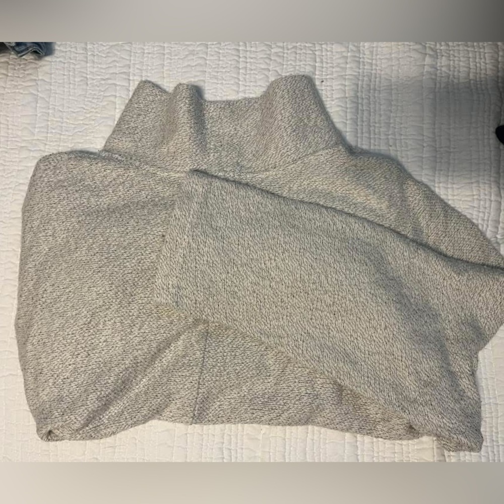 Ava & Viv Gray Cowl Neck Sweater